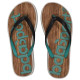 Bodyaction Women's Summer Beach Flip Flops